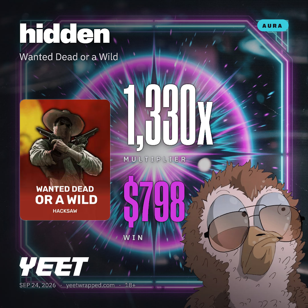 hidden hit 1,330x on Wanted Dead or a Wild