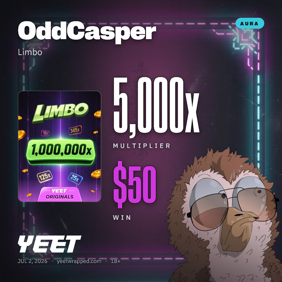 OddCasper hit 5,000x on Limbo