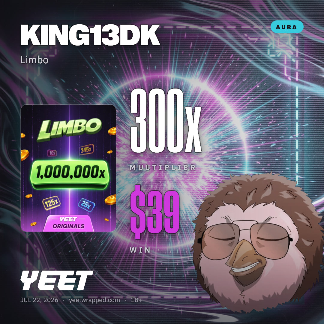 KING13DK hit 300x on Limbo