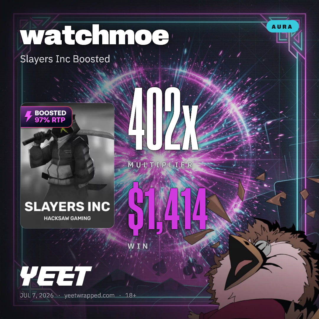 watchmoe hit 401.6x on Slayers Inc Boosted