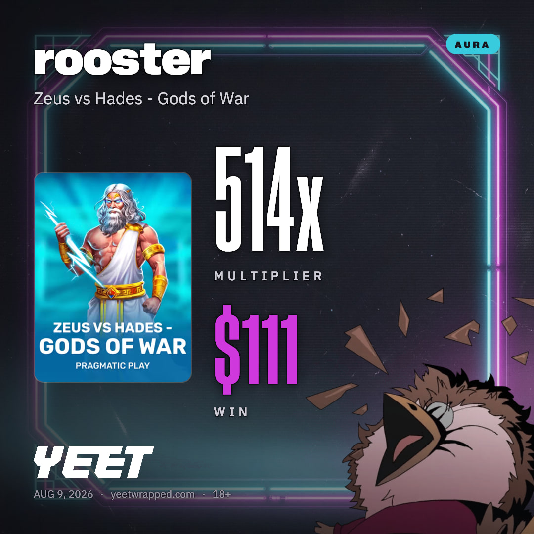 rooster hit 514.3x on Zeus vs Hades - Gods of War