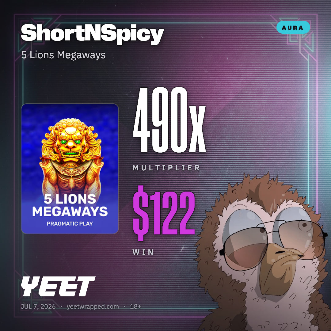 ShortNSpicy hit 489.8x on 5 Lions Megaways
