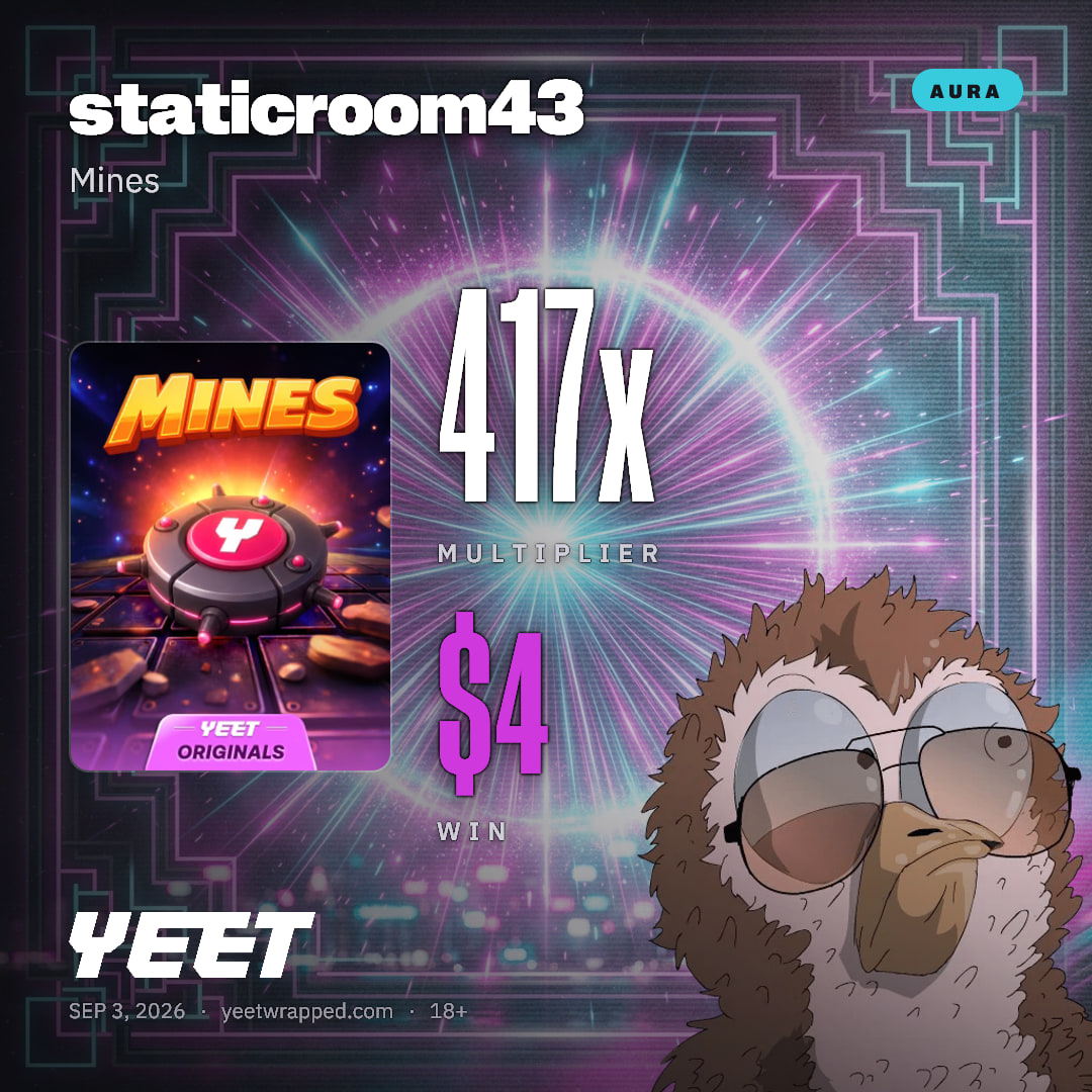 staticroom43 hit 417.4x on Mines