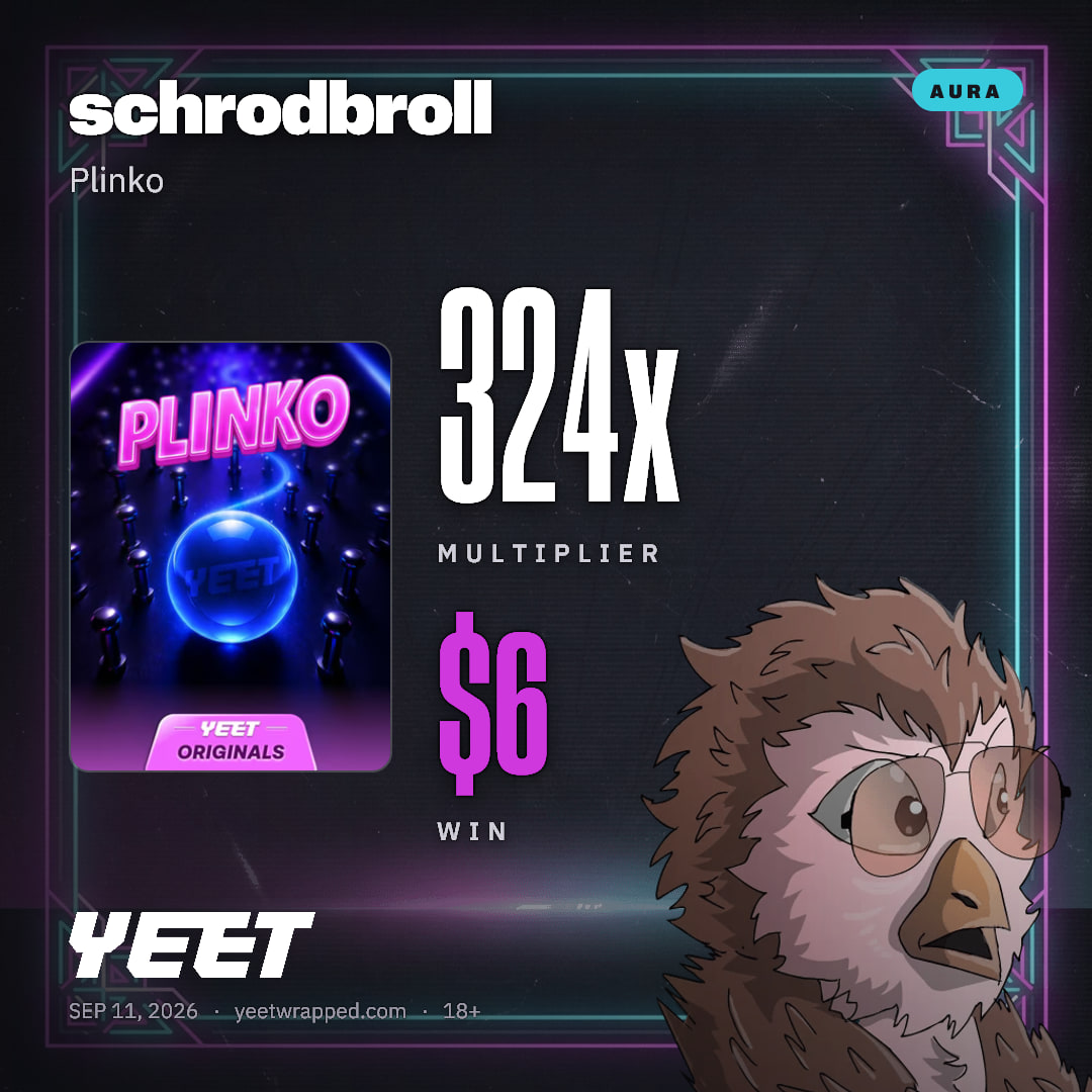 schrodbroll hit 324x on Plinko