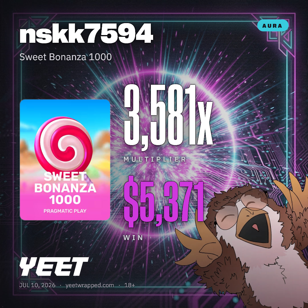 nskk7594 hit 3,581x on Sweet Bonanza 1000