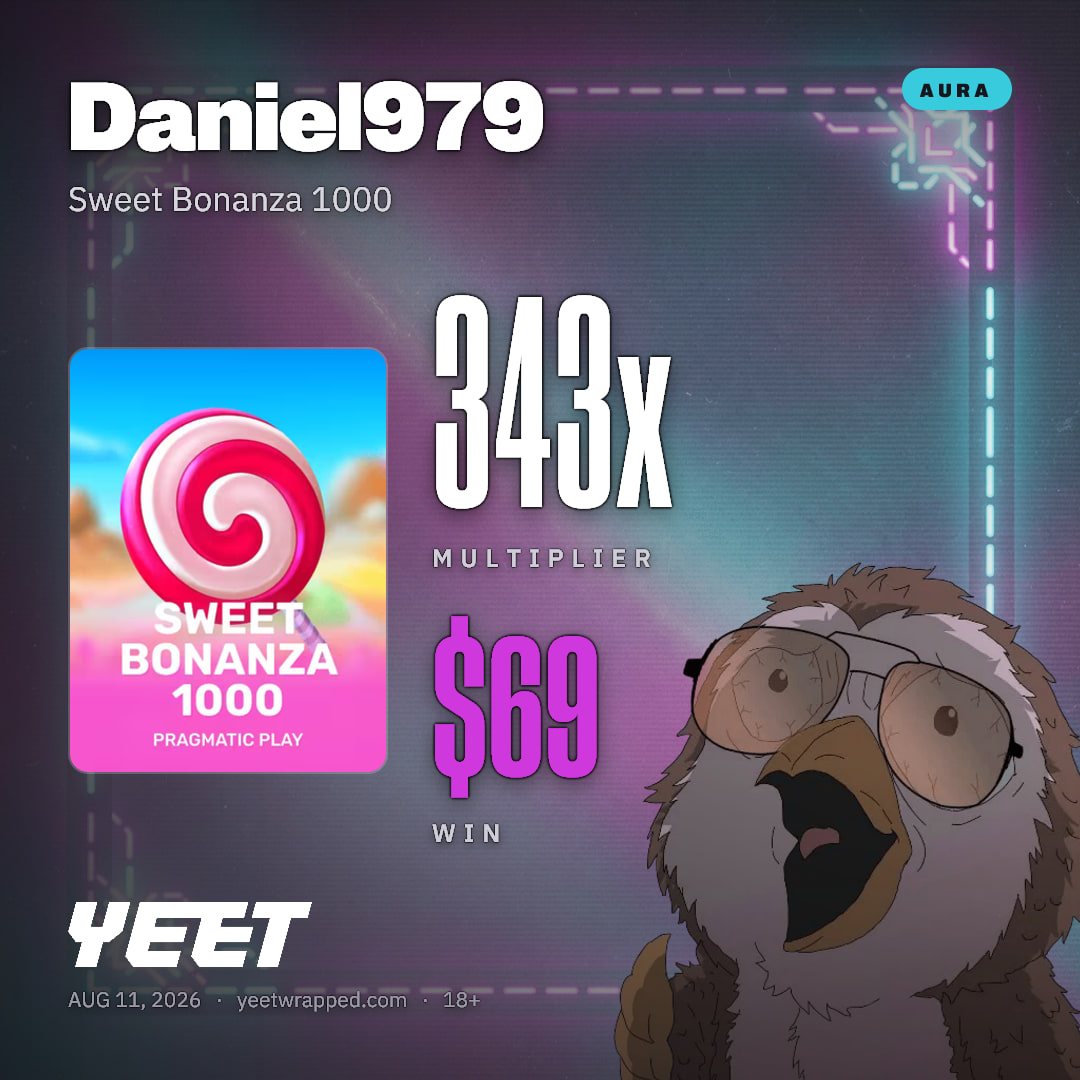 Daniel979 hit 343.3x on Sweet Bonanza 1000
