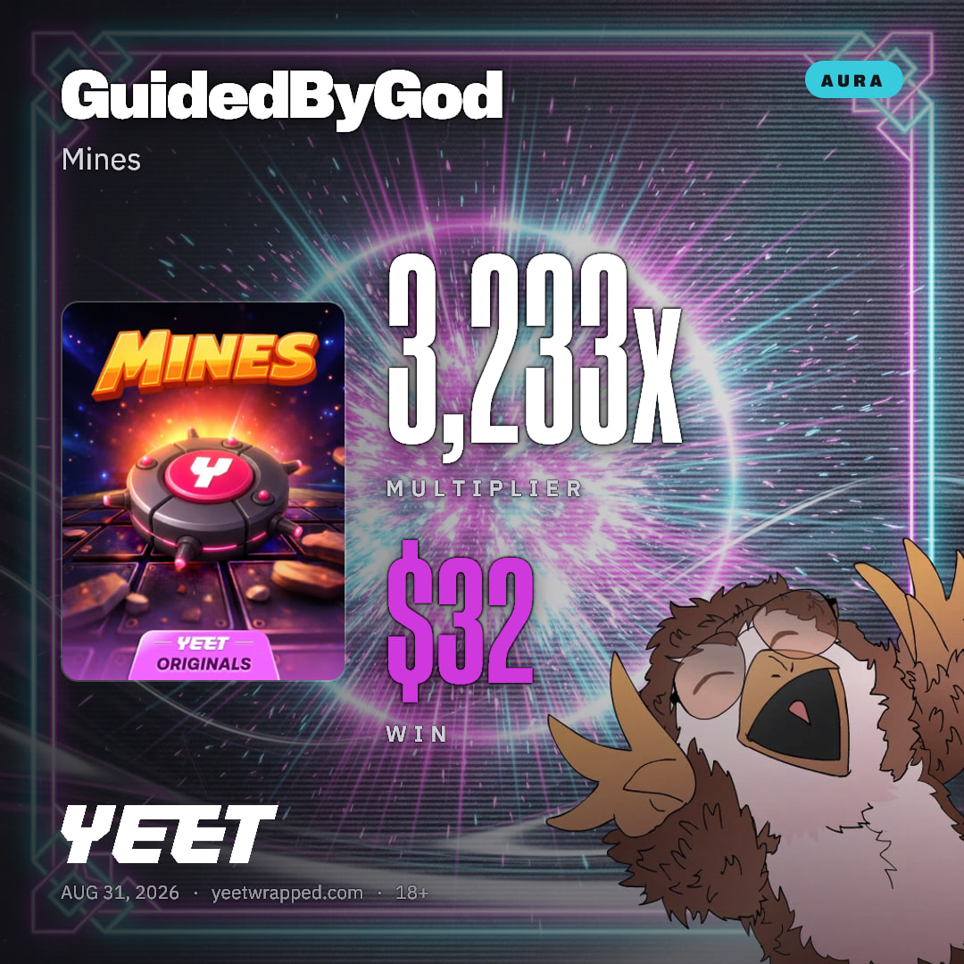 GuidedByGod hit 3,233x on Mines