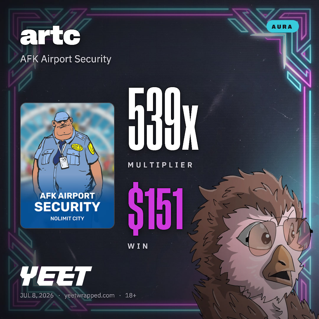 artc hit 538.7x on AFK Airport Security