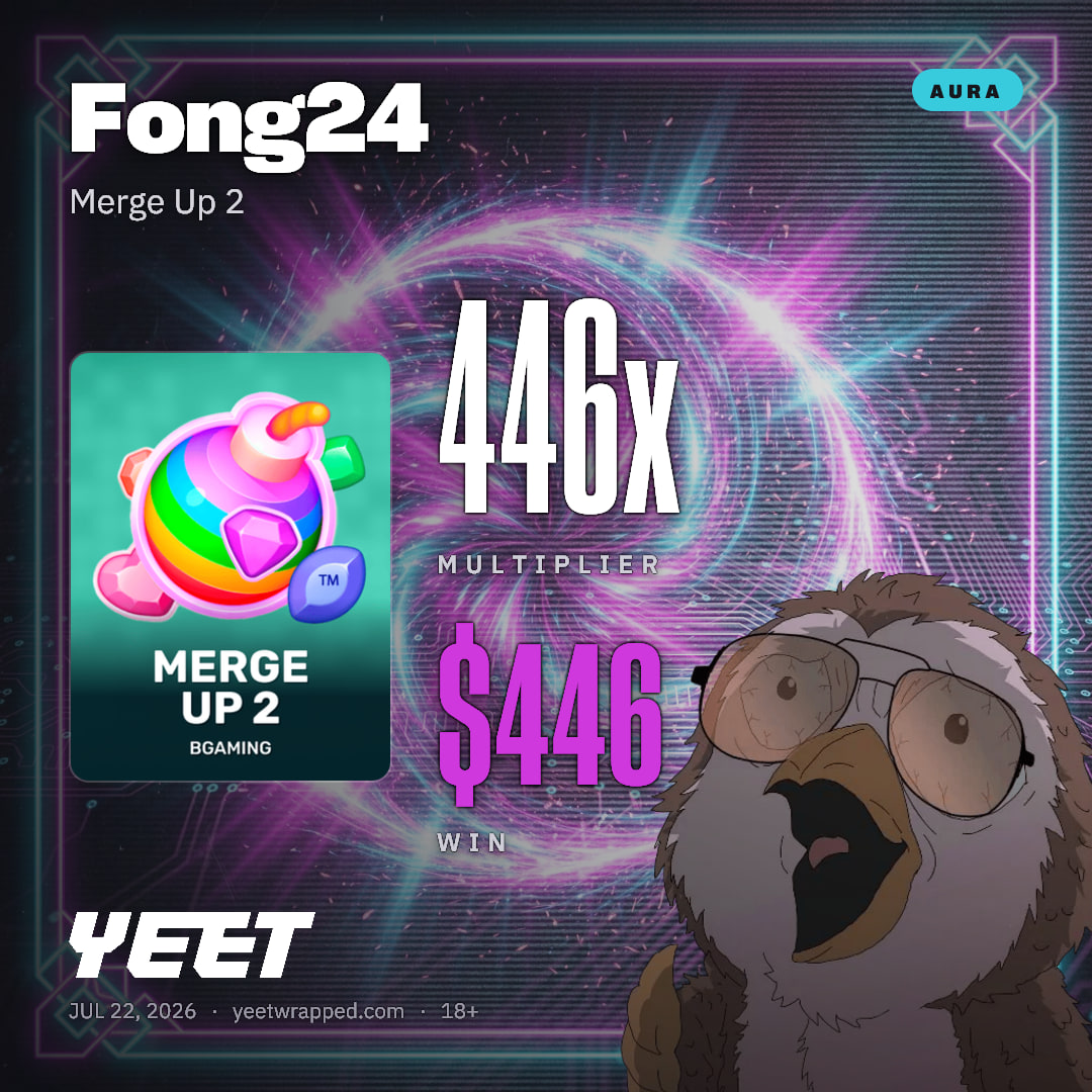Fong24 hit 445.7x on Merge Up 2