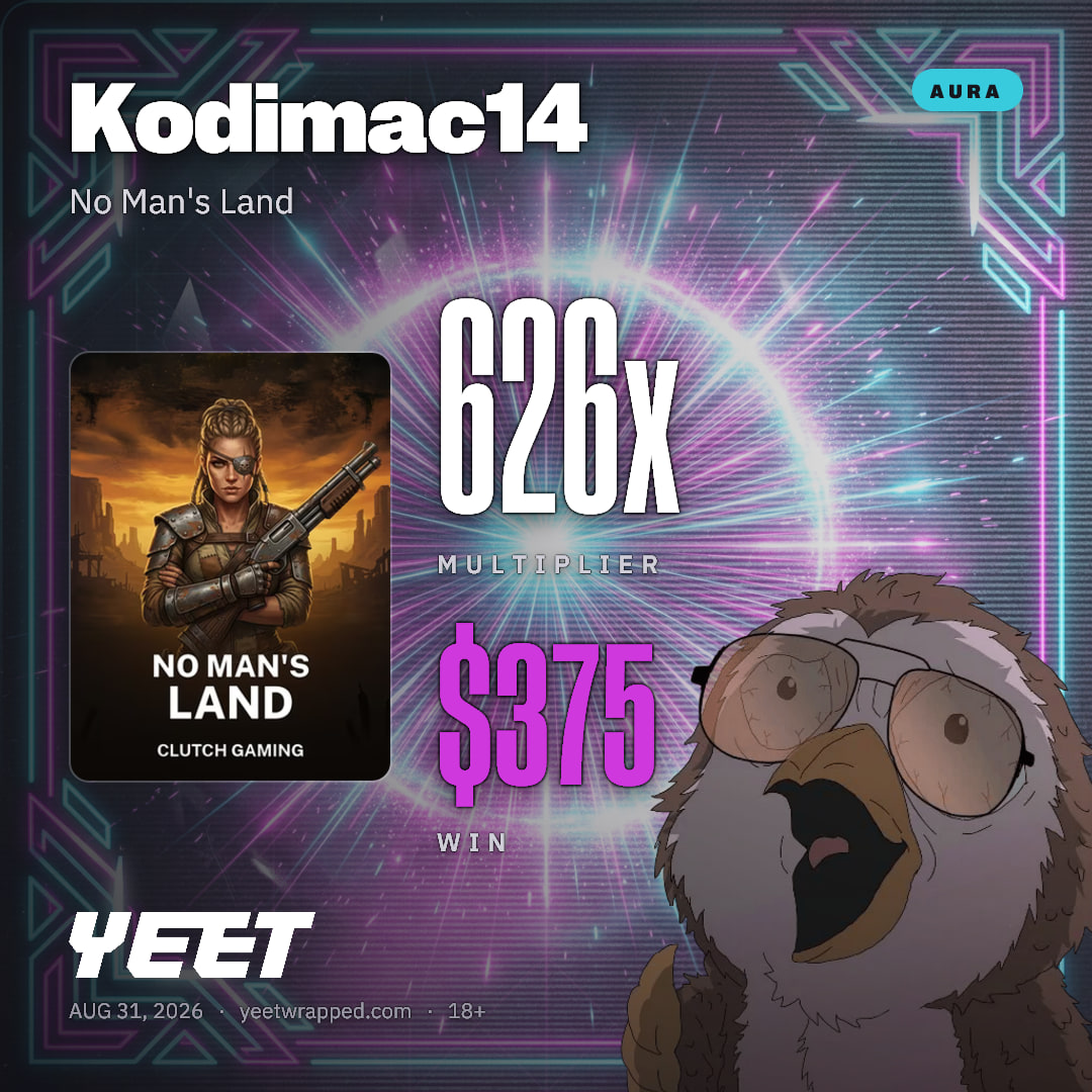 Kodimac14 hit 625.6x on No Man's Land