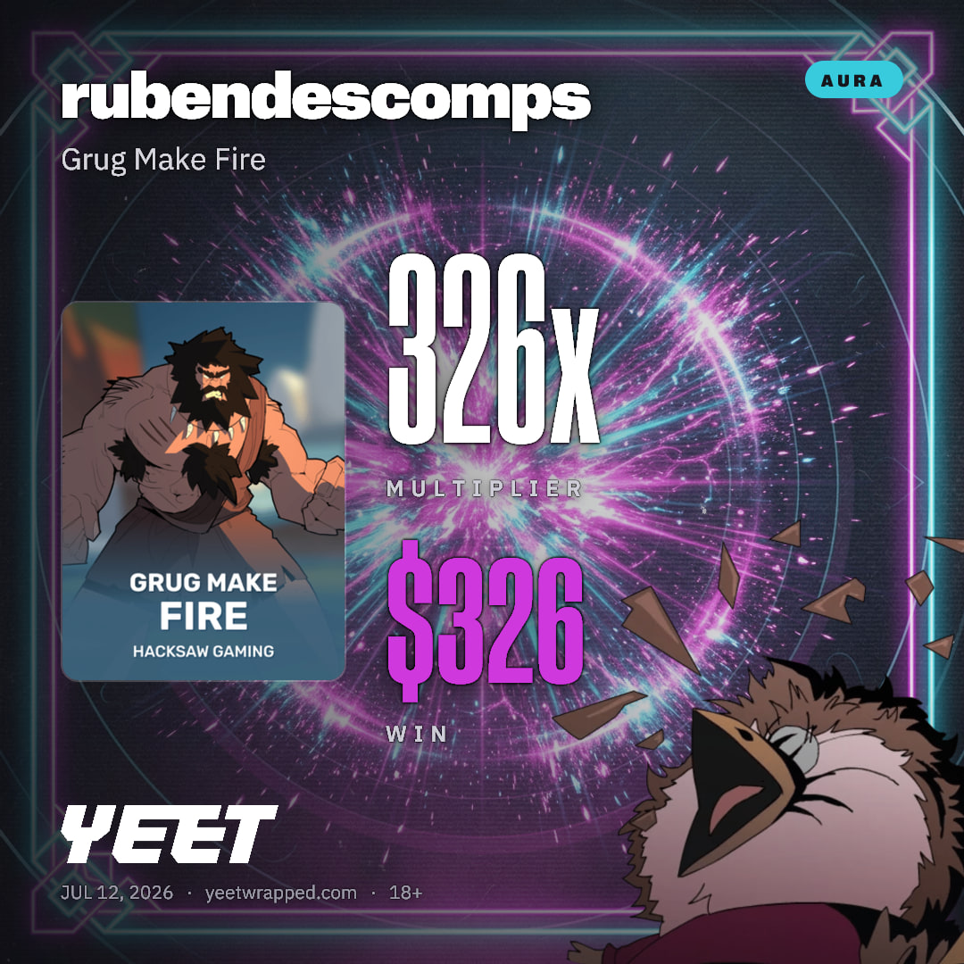 rubendescomps hit 326x on Grug Make Fire