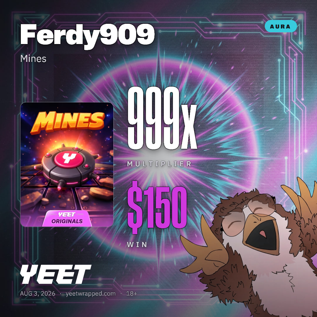 Ferdy909 hit 998.9x on Mines