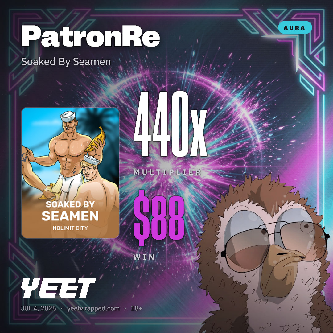 PatronRe hit 439.5x on Soaked By Seamen
