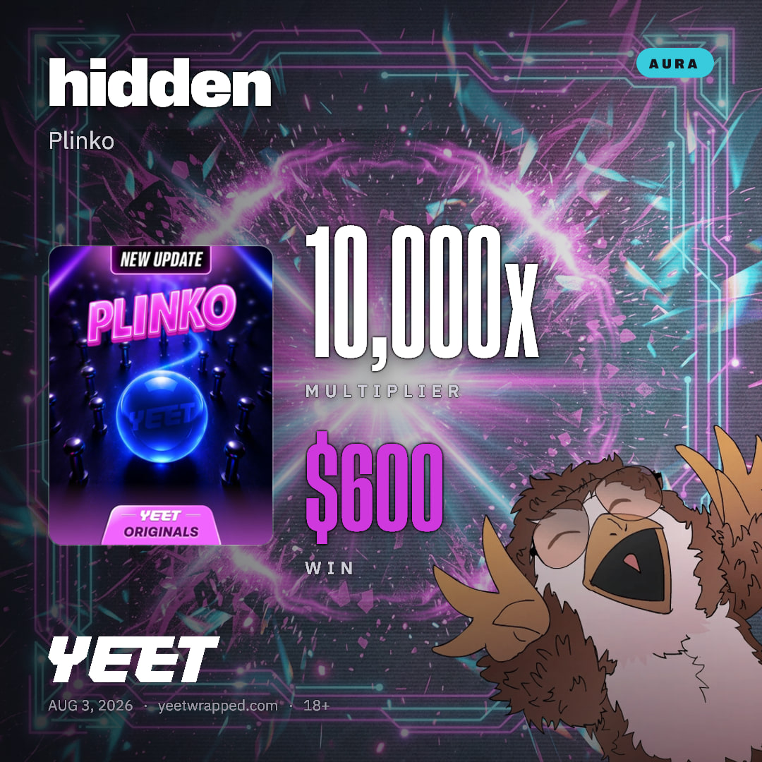 hidden hit 10,000x on Plinko