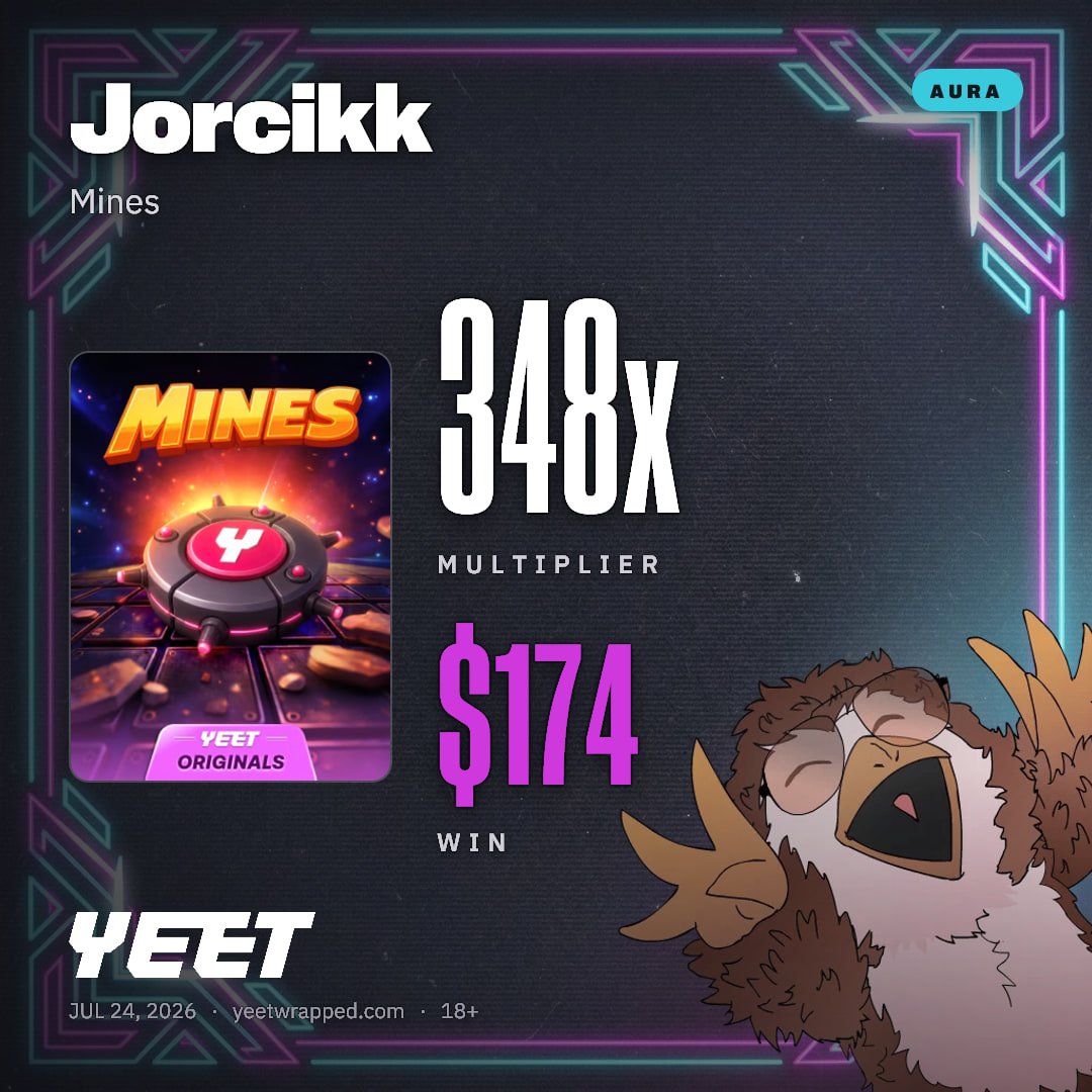 Jorcikk hit 347.6x on Mines