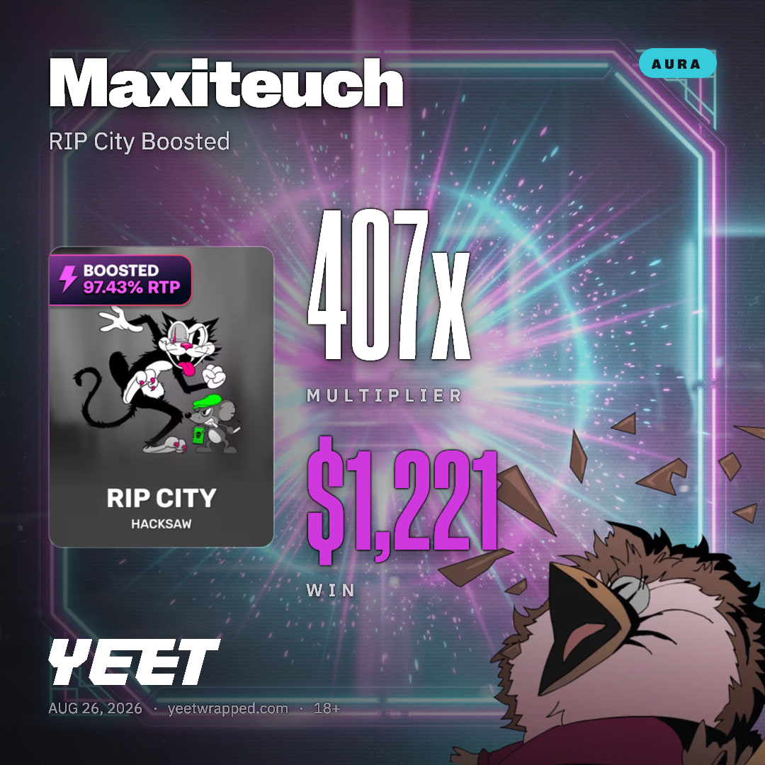 Maxiteuch hit 406.9x on RIP City Boosted
