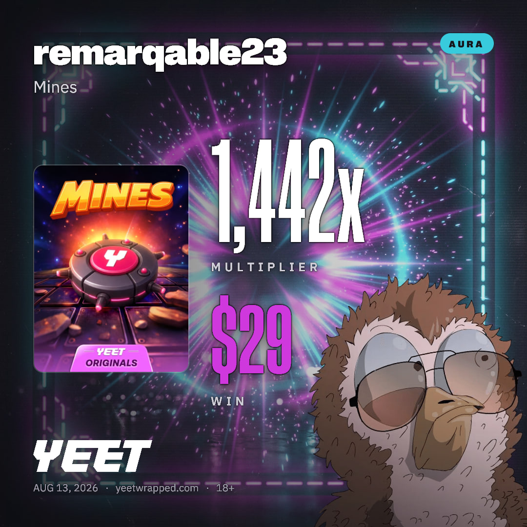 remarqable23 hit 1,442x on Mines