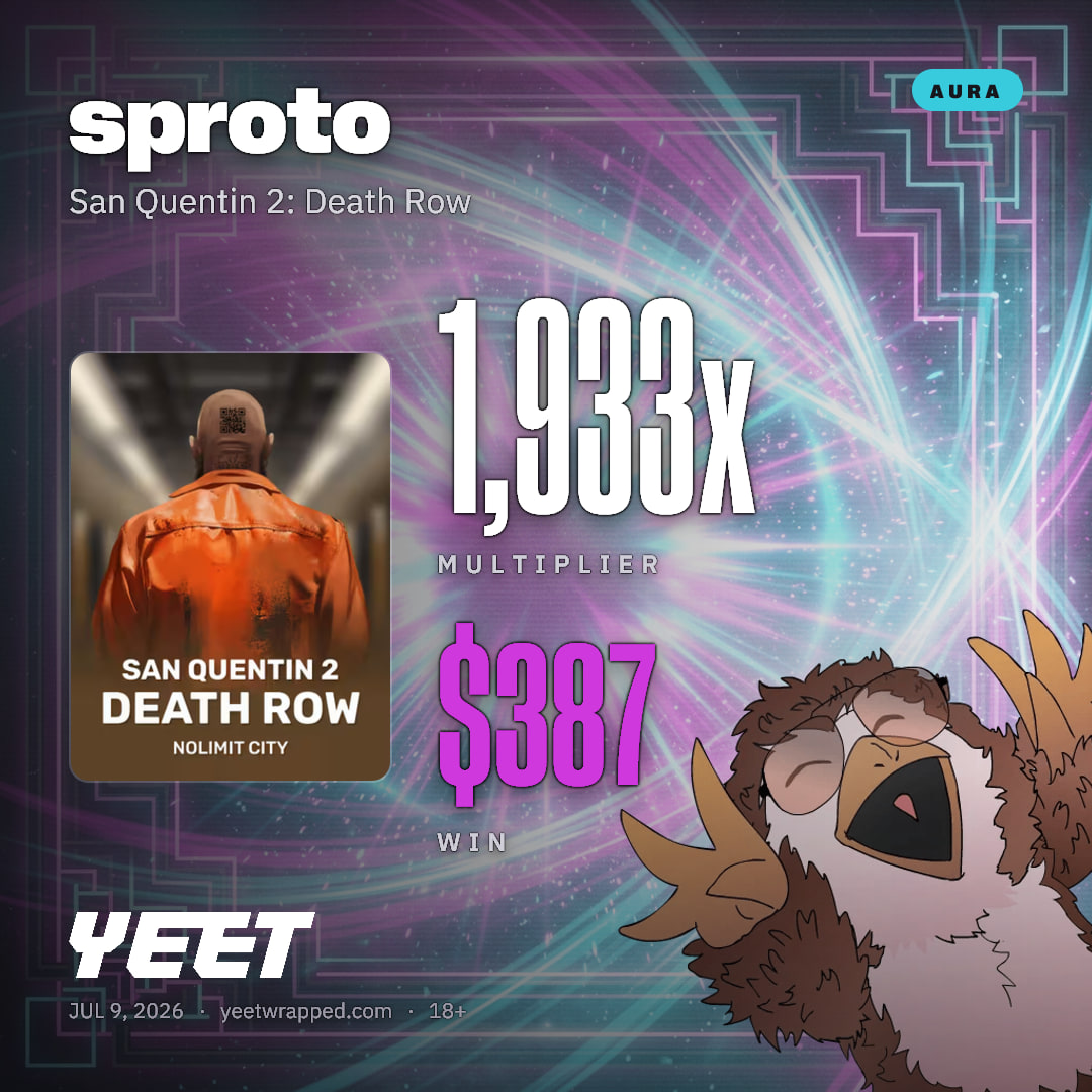 sproto hit 1,933x on San Quentin 2: Death Row