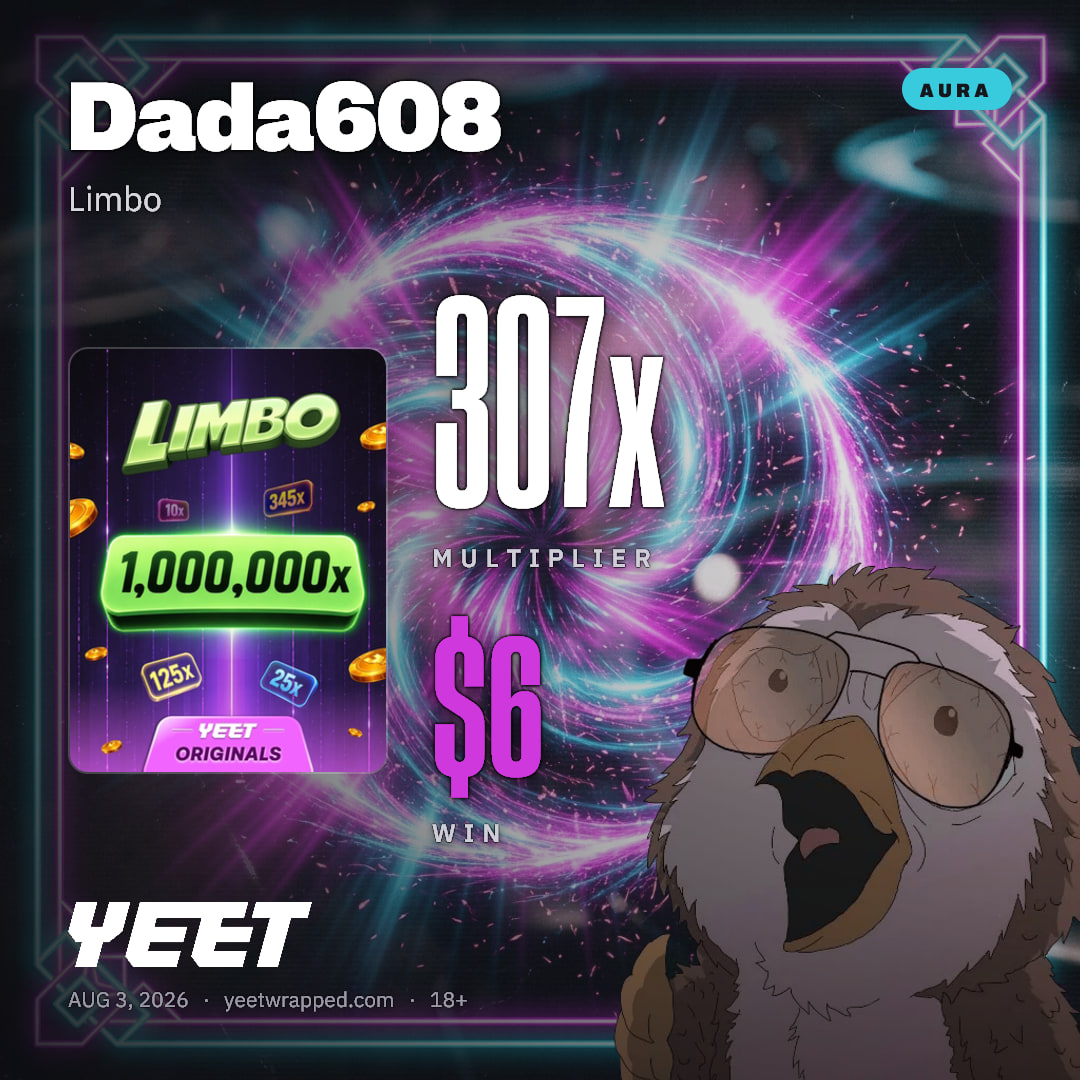 Dada608 hit 307x on Limbo