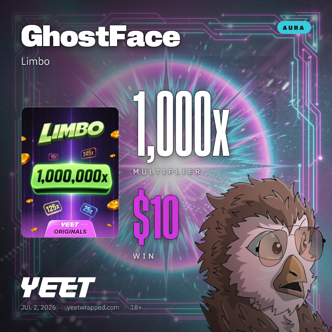 GhostFace hit 1,000x on Limbo