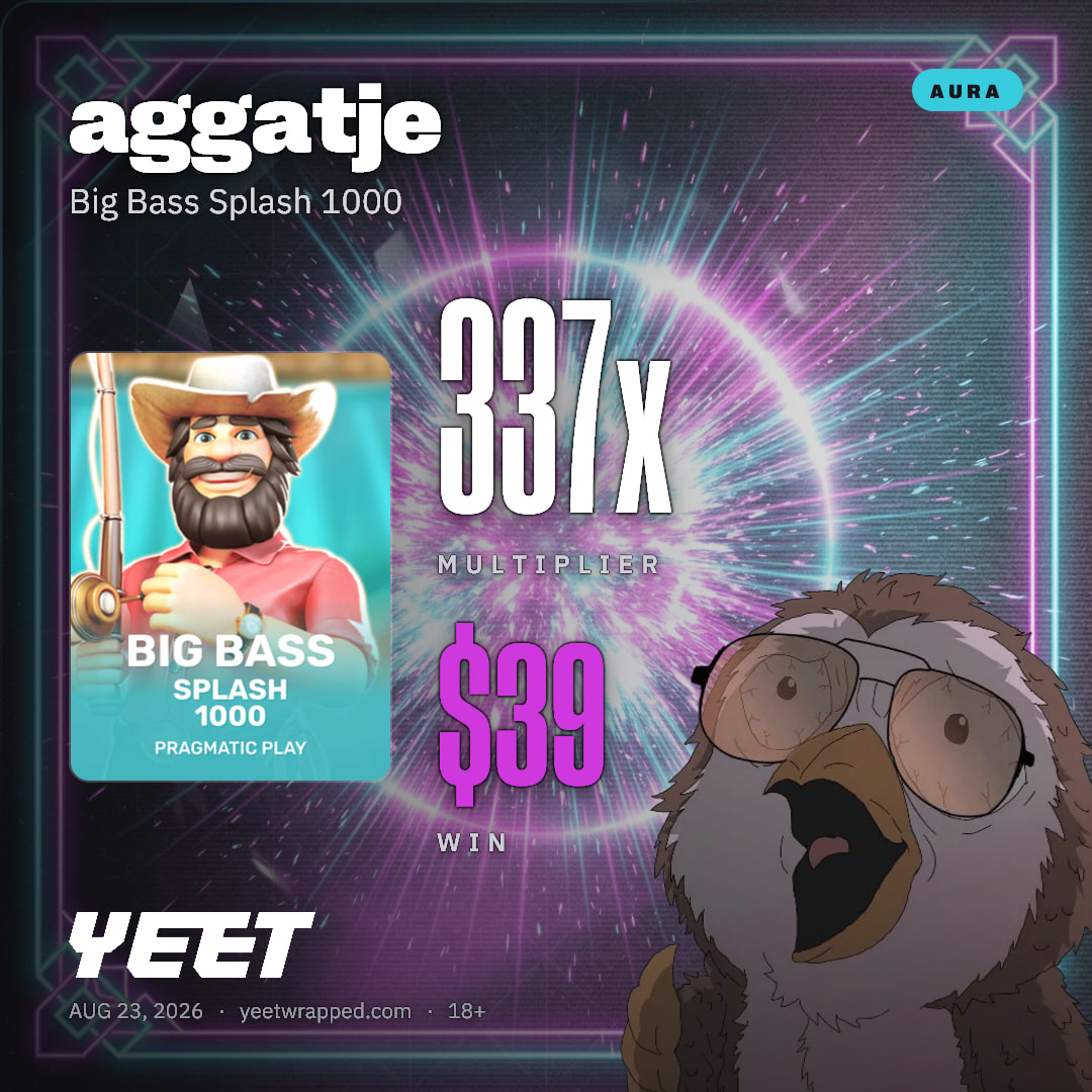 aggatje hit 336.7x on Big Bass Splash 1000