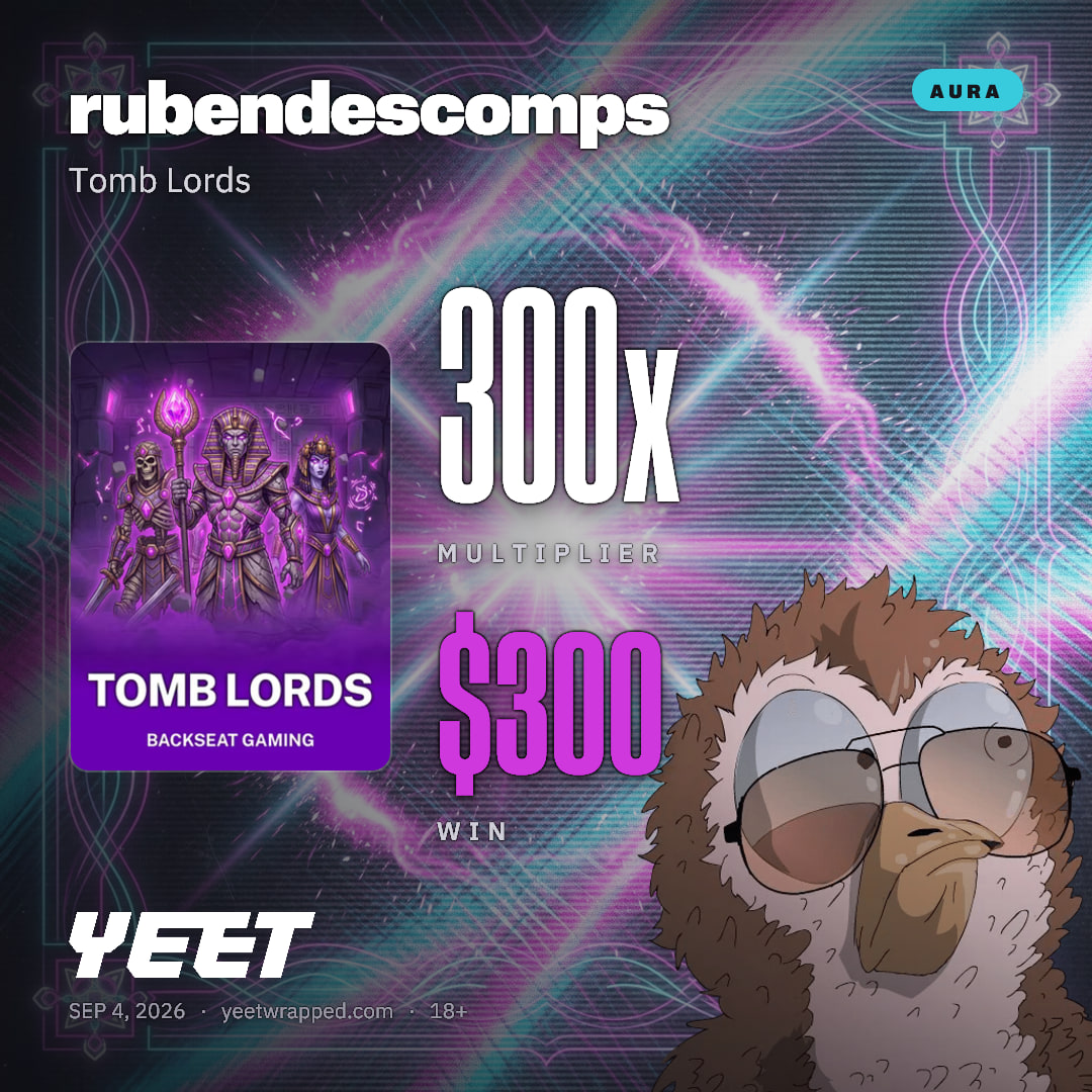 rubendescomps hit 300x on Tomb Lords