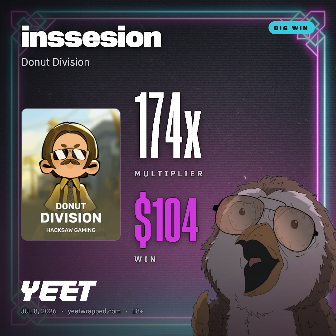 inssesion hit 173.6x on Donut Division