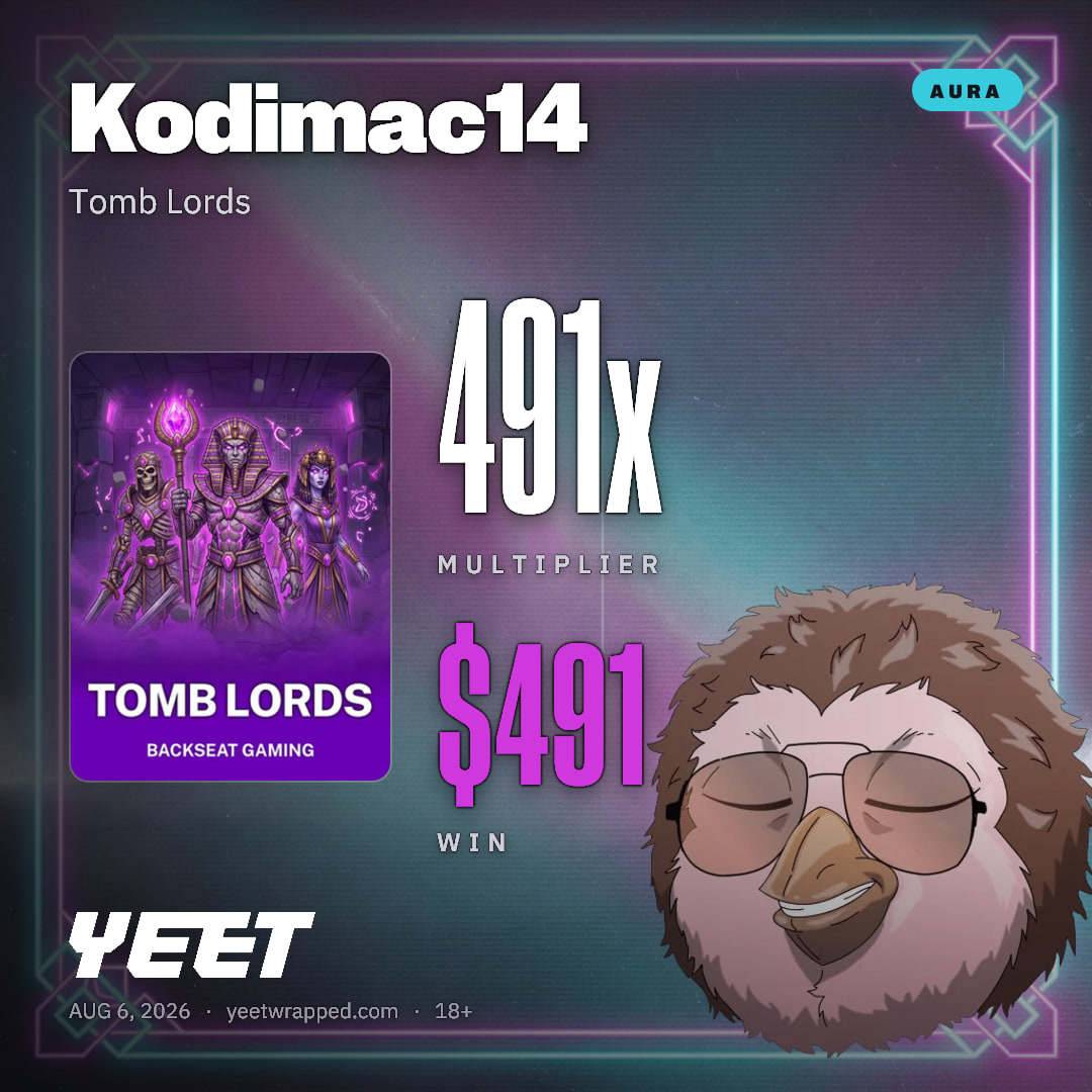 Kodimac14 hit 490.9x on Tomb Lords