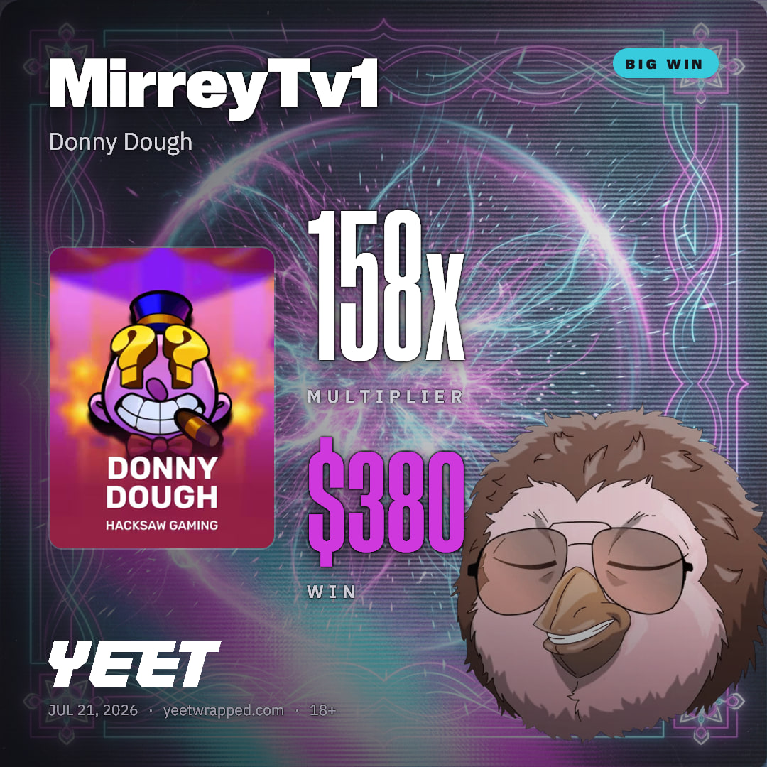 MirreyTv1 hit 158.1x on Donny Dough