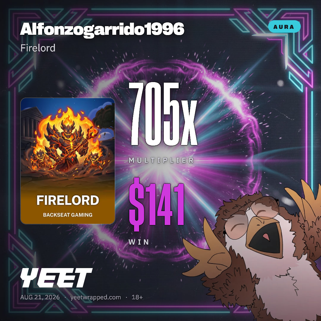 Alfonzogarrido1996 hit 704.8x on Firelord