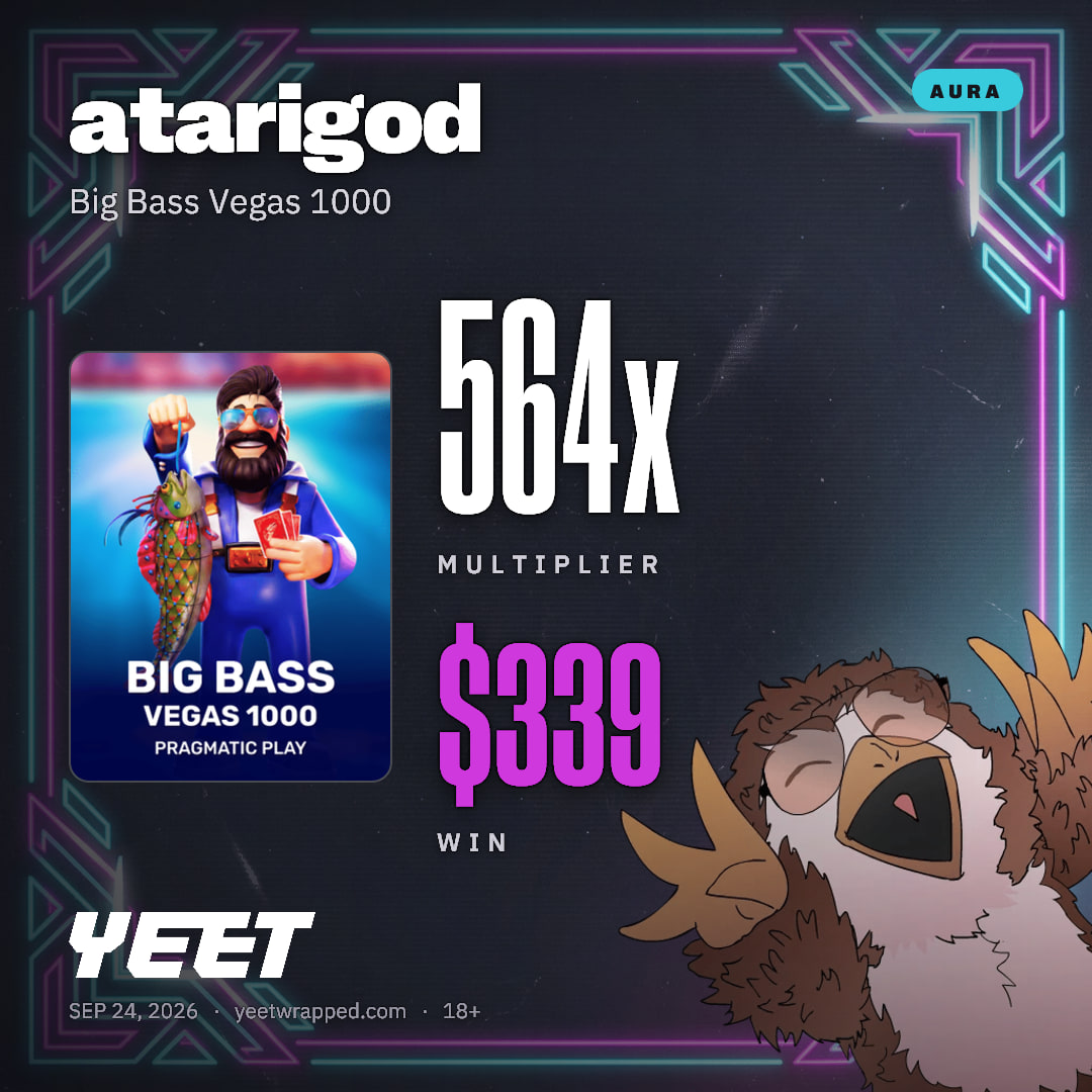 atarigod hit 564.4x on Big Bass Vegas 1000