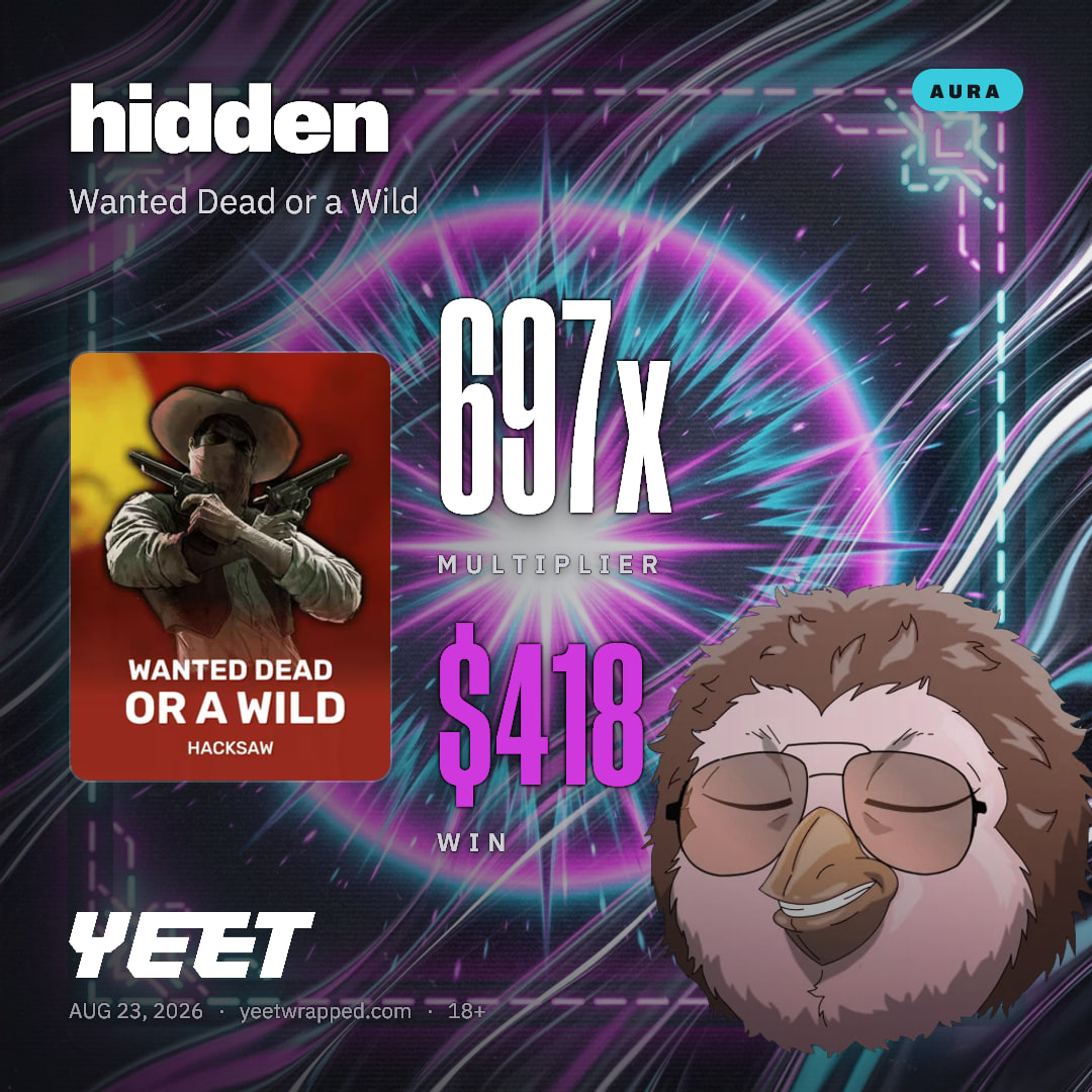 hidden hit 696.6x on Wanted Dead or a Wild