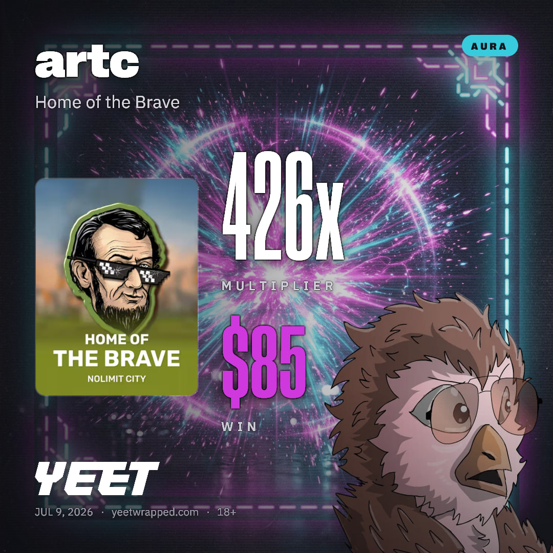 artc hit 426.3x on Home of the Brave