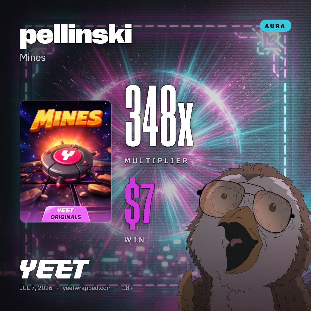 pellinski hit 347.6x on Mines