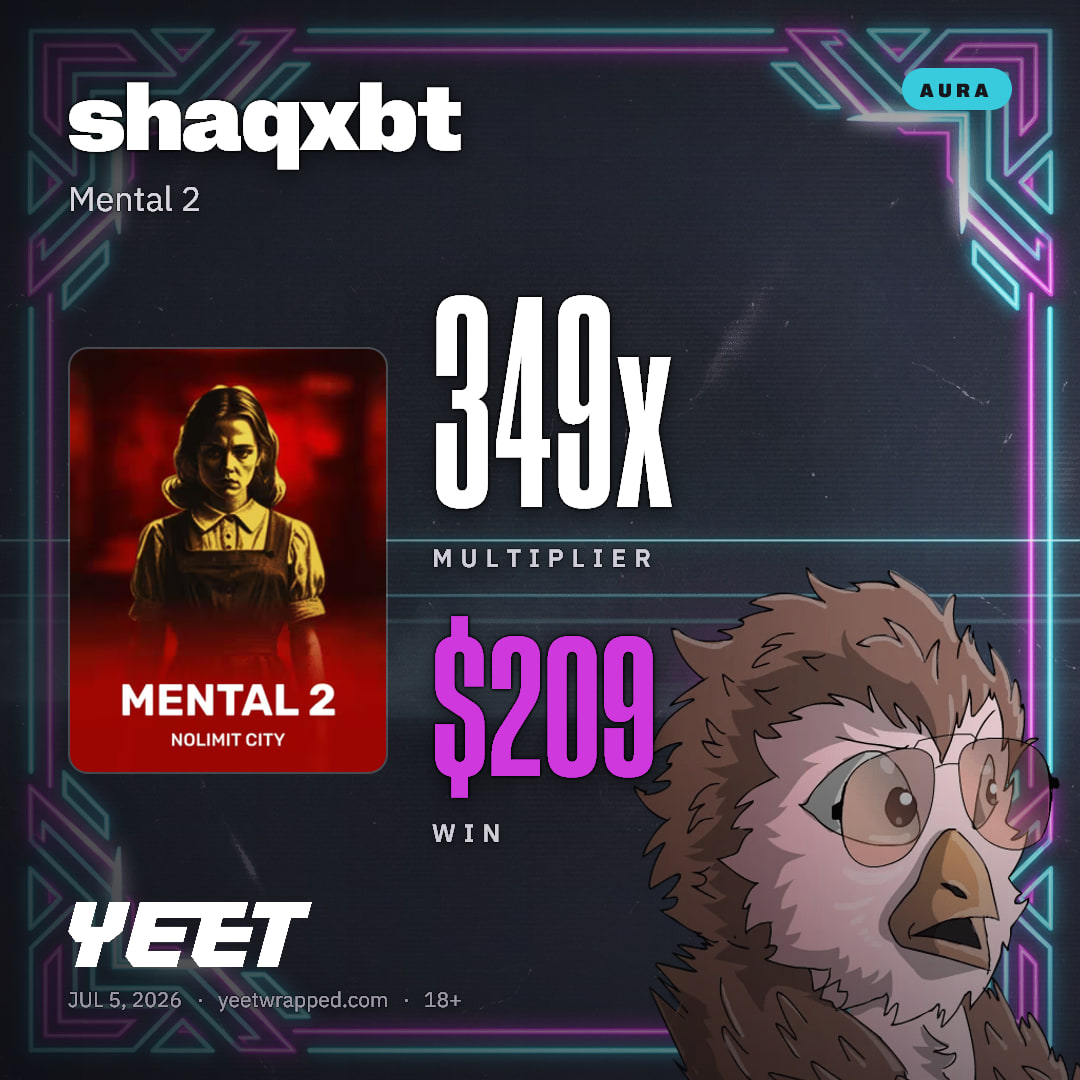 shaqxbt hit 348.5x on Mental 2