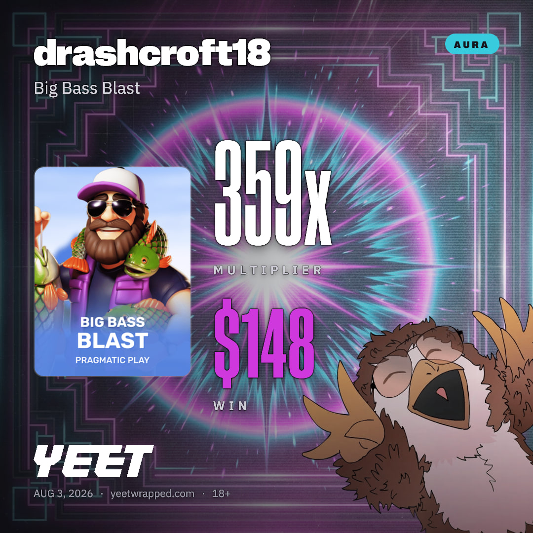 drashcroft18 hit 358.8x on Big Bass Blast