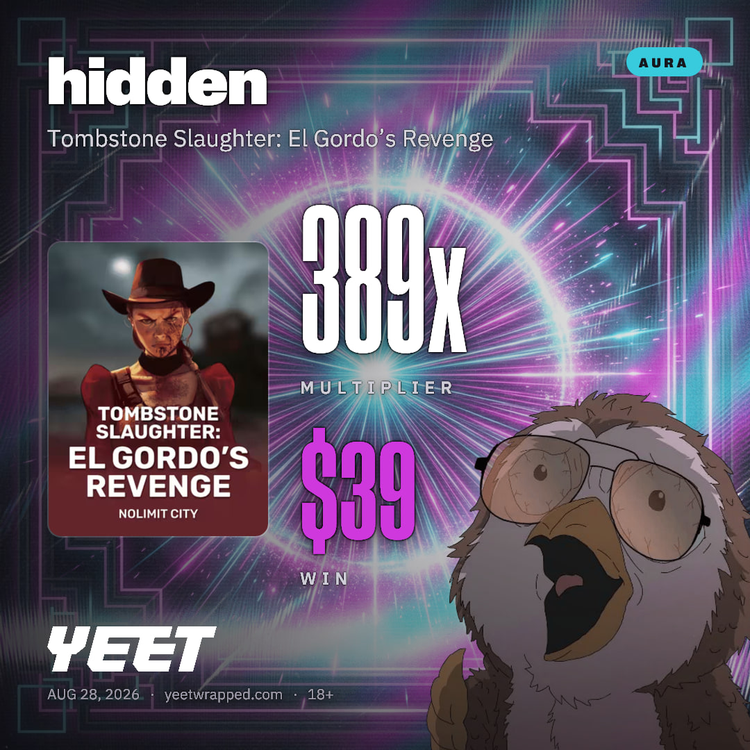 hidden hit 388.8x on Tombstone Slaughter: El Gordo’s Revenge