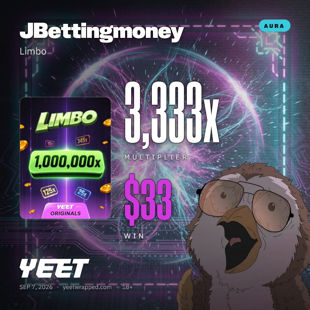 JBettingmoney hit 3,333x on Limbo
