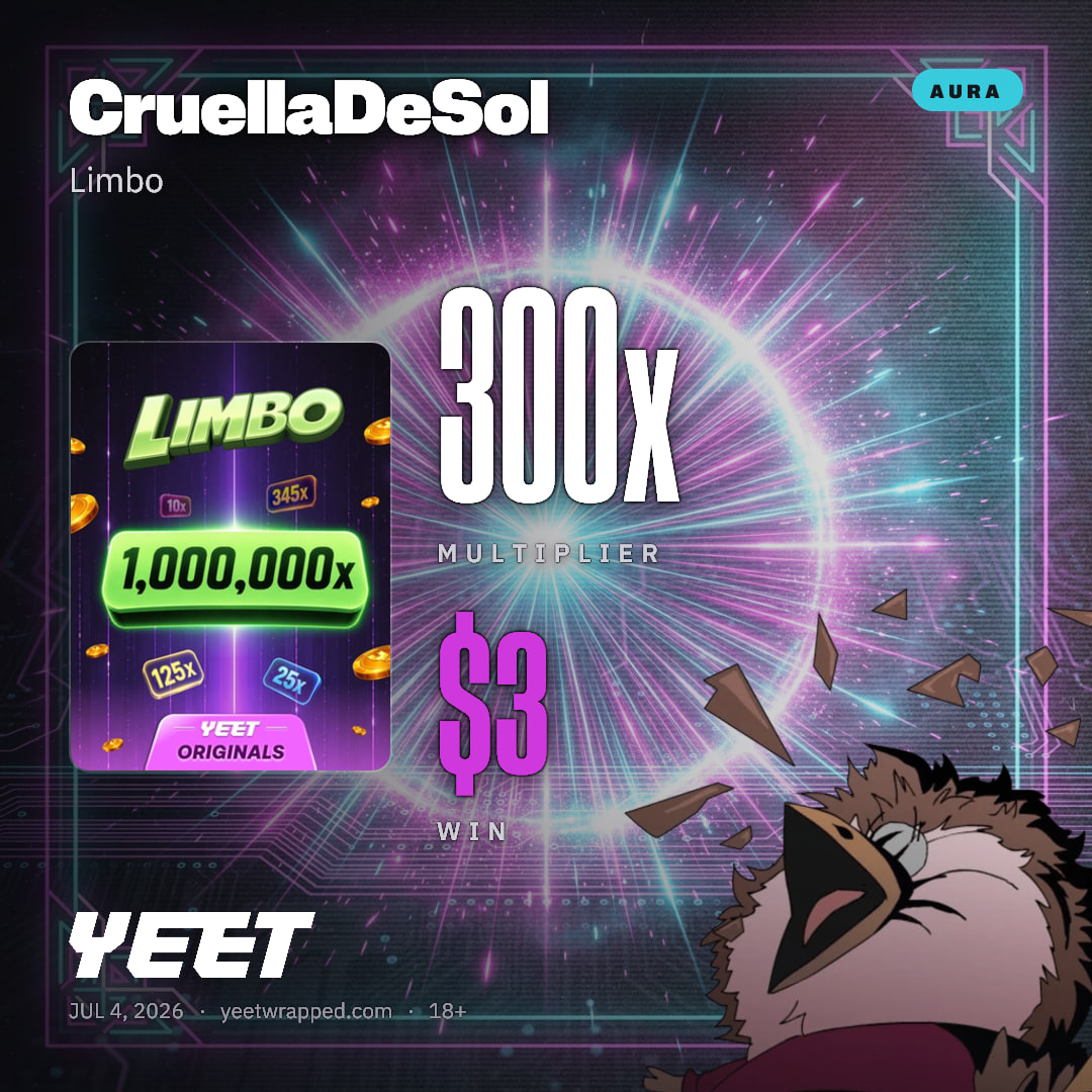 CruellaDeSol hit 300x on Limbo