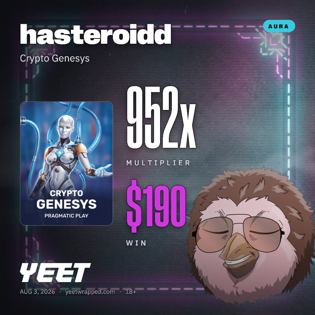 hasteroidd hit 952x on Crypto Genesys
