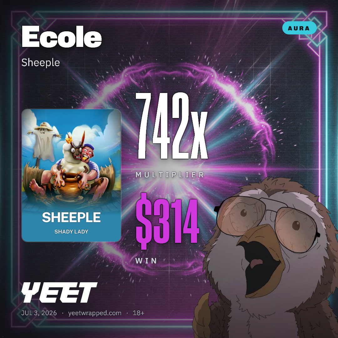 Ecole hit 742.3x on Sheeple