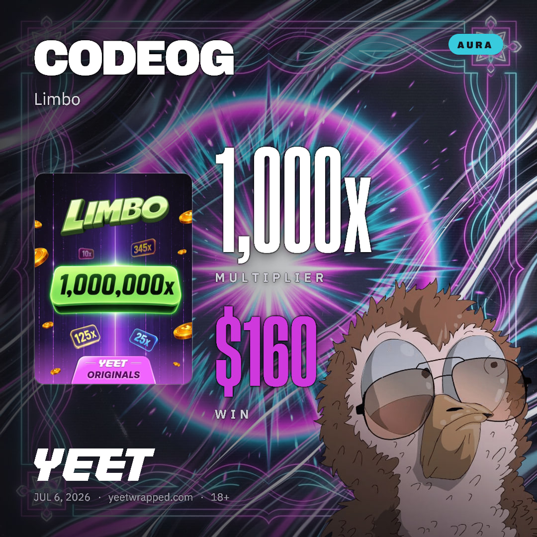 CODEOG hit 1,000x on Limbo