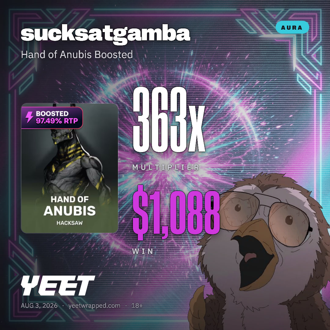sucksatgamba hit 362.6x on Hand of Anubis Boosted