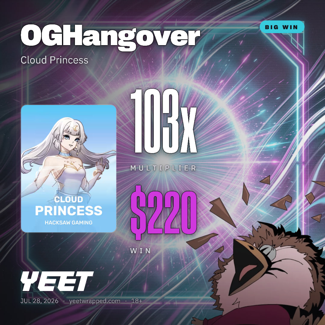 OGHangover hit 103.2x on Cloud Princess