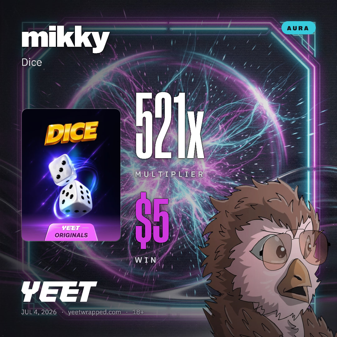 mikky hit 521x on Dice