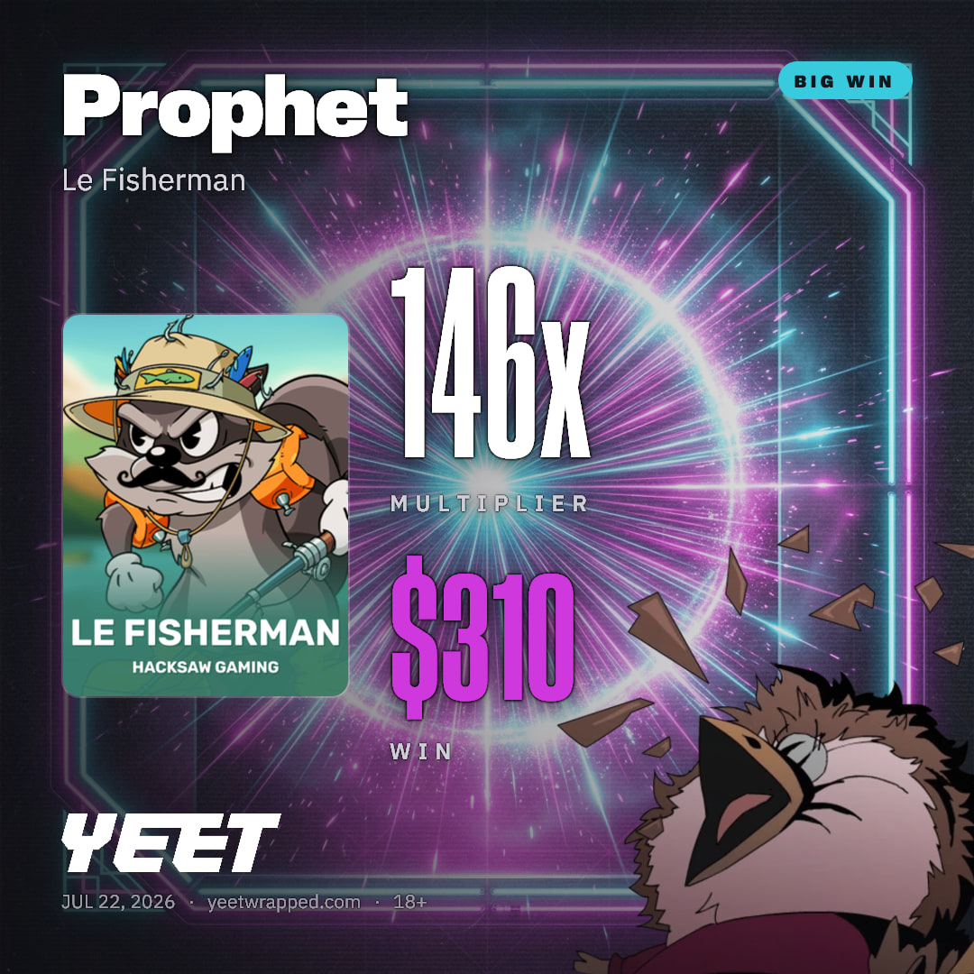 Prophet hit 145.8x on Le Fisherman