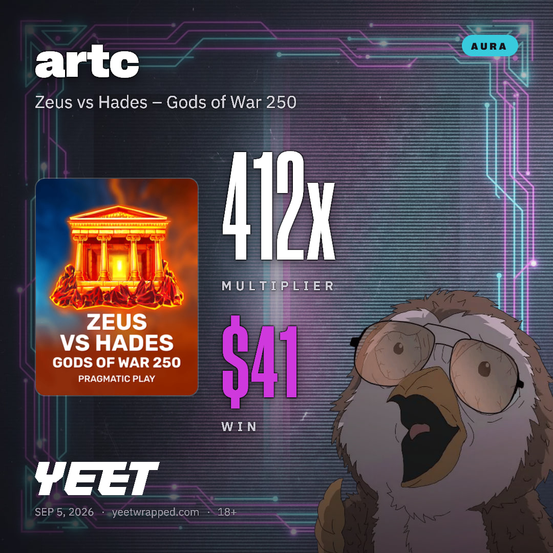 artc hit 412x on Zeus vs Hades – Gods of War 250