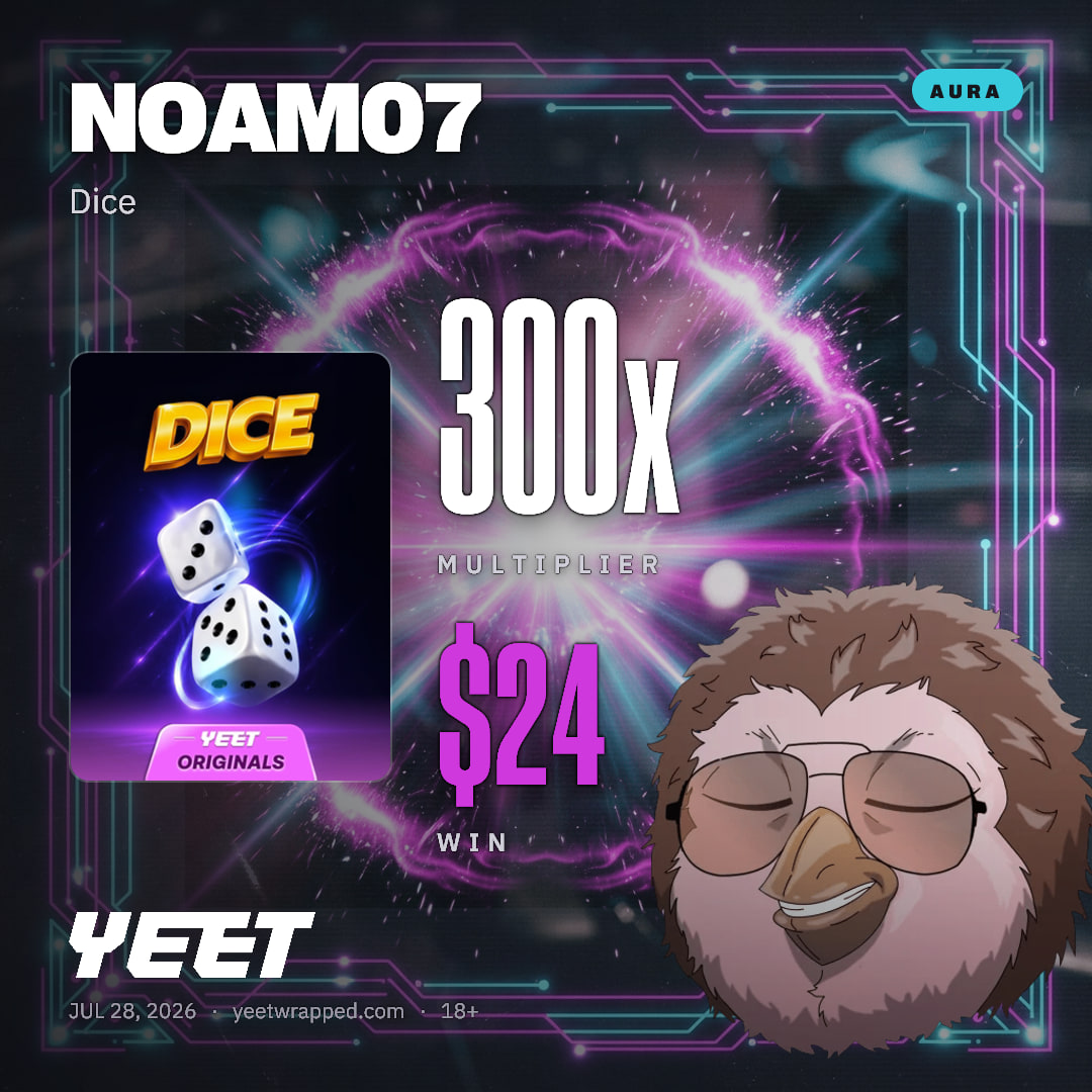 NOAM07 hit 300x on Dice