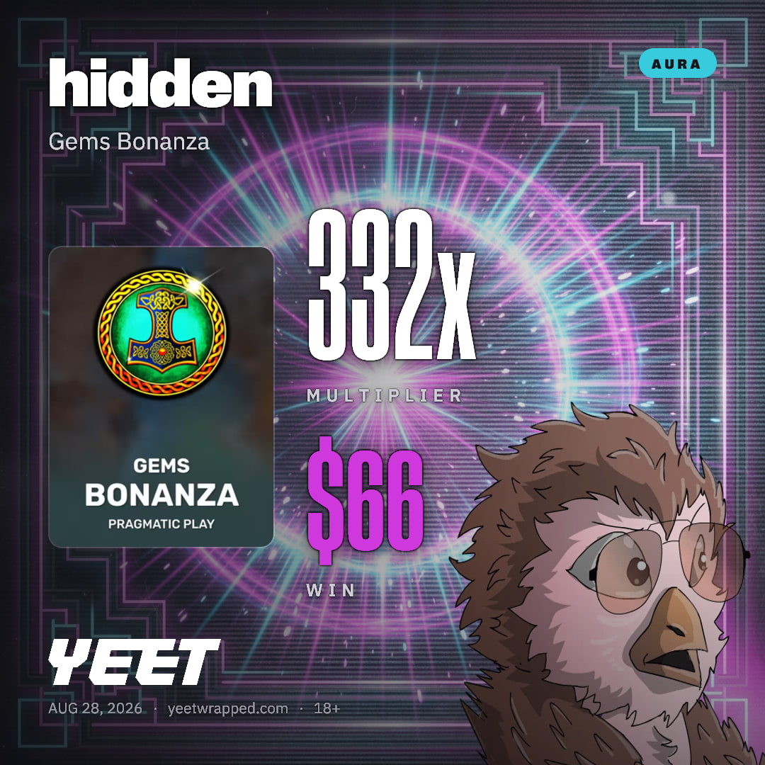 hidden hit 332x on Gems Bonanza