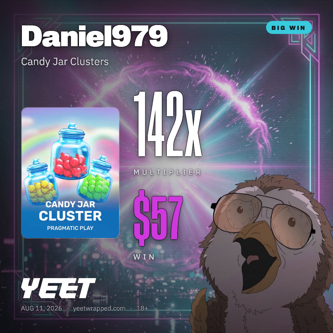 Daniel979 hit 142.3x on Candy Jar Clusters